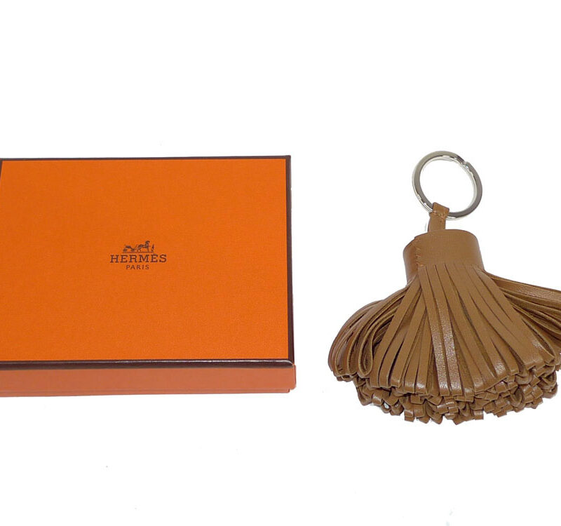 Hermes Carmen Gold Bag Charm-0
