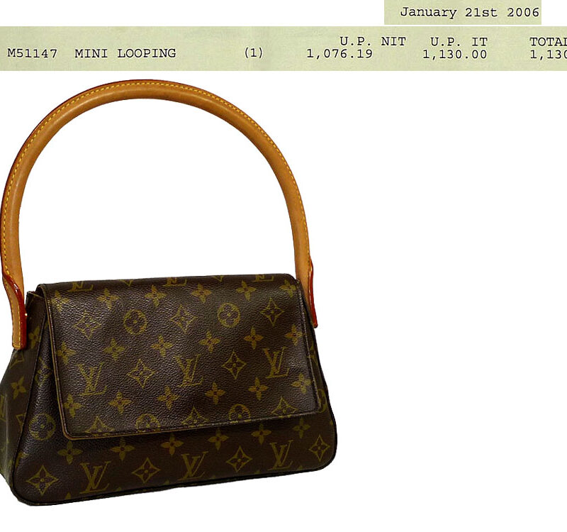 Louis Vuitton M51147 Mini Looping (DU0055)-0