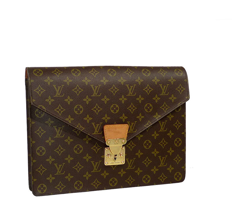 Louis Vuitton M53335 Monogram Canvas Vintage Portfolio Document Bag-0