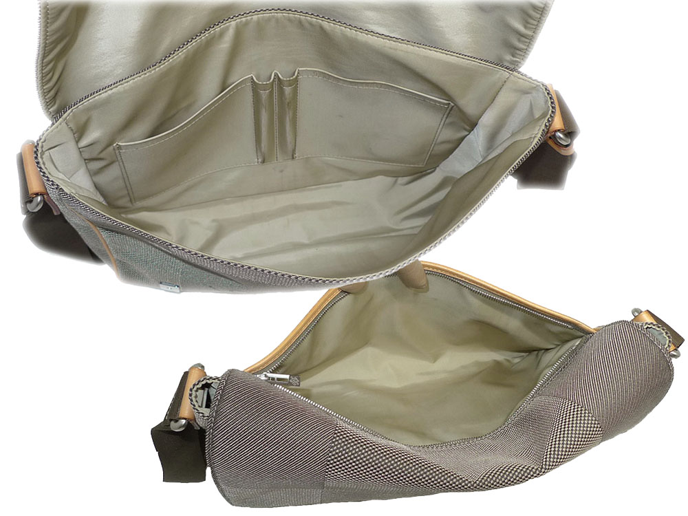 LV M93617 Damier Geant Petit Messenger Terre (VI 4111)-29963