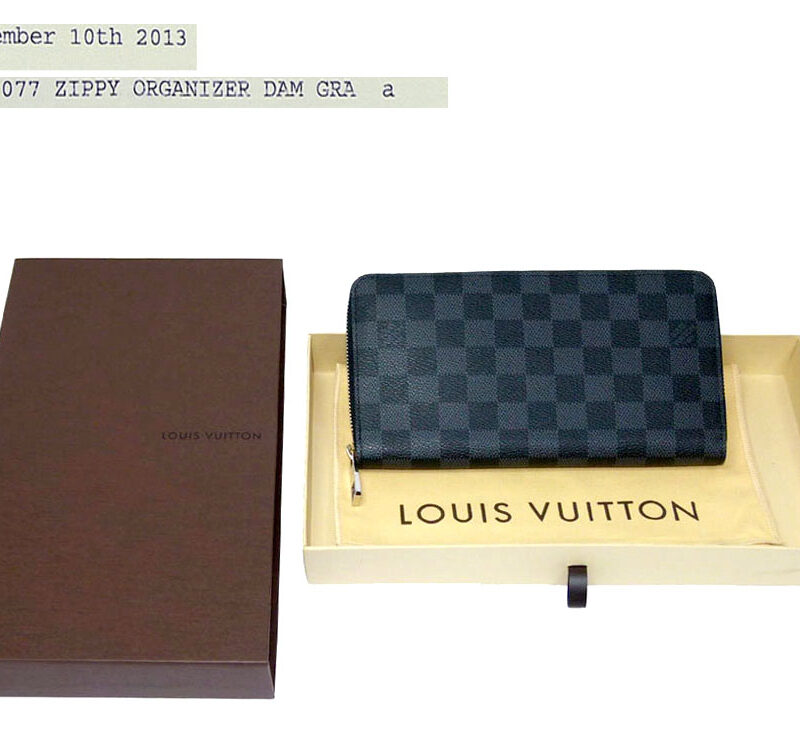 Louis Vuitton N63077 Damier Graphite Zippy Organizer-0