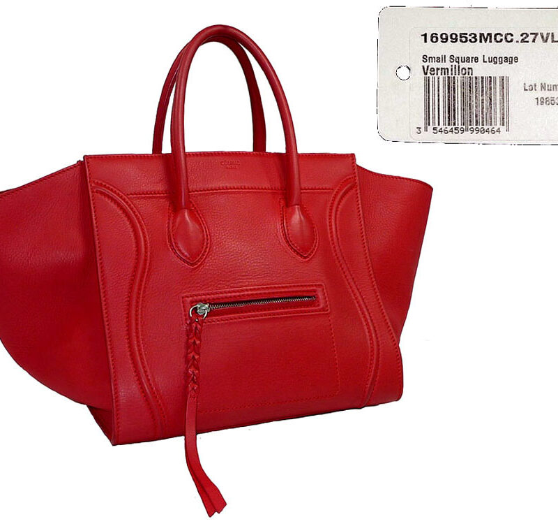 Celine 169953C.27VL Vermillon Small Square Phantom -0