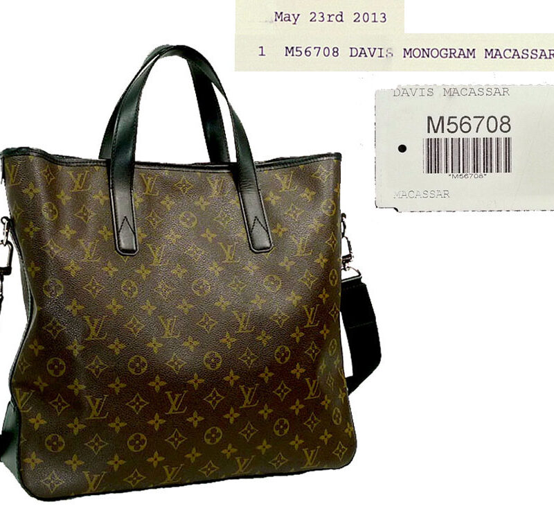 Louis Vuitton M56708 Davis Monogram Macassar (DU2122)-0