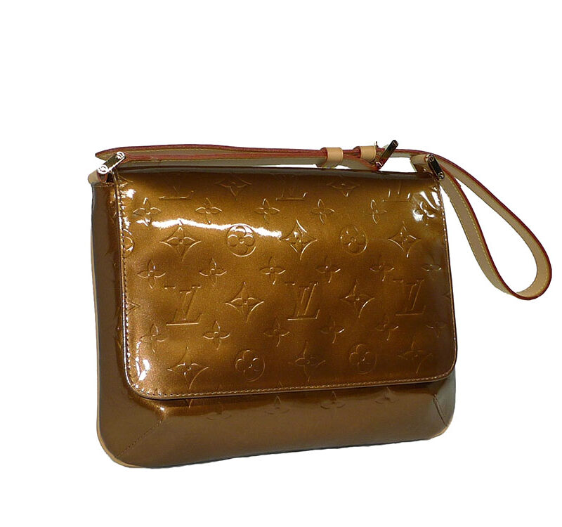 Louis Vuitton M91124 Vernis Bronze Thompson Street Shoulder Bag-0