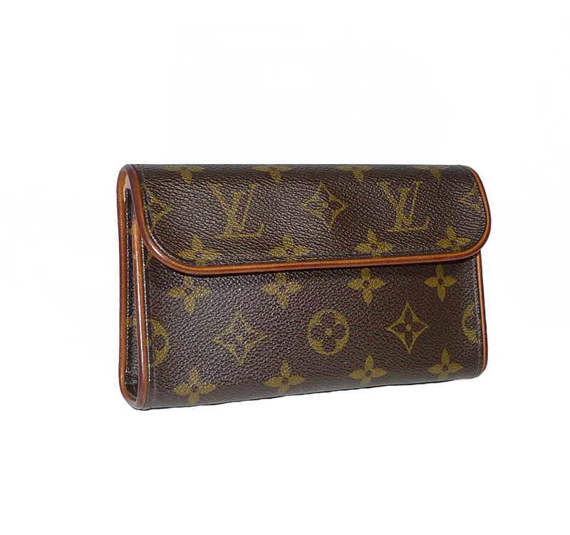 Louis Vuitton M51855 Monogram Waist Pochette Florentine (FL1003) w/o Belt-0
