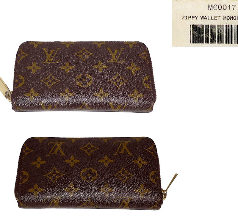 Louis Vuitton M40499 Mono Zippy Compact Wallet ( MI0152)-0