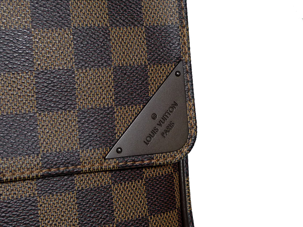 Louis Vuitton N41148 Shelton GM Damier Ebene Messenger/ Laptop Bag-30298