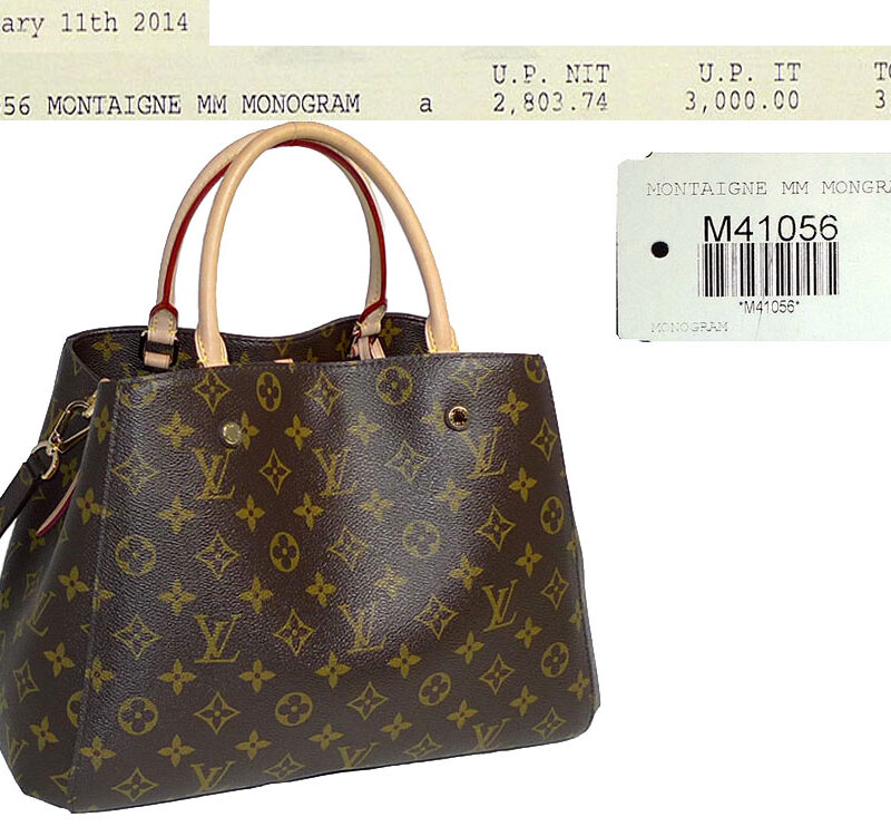 Louis Vuitton M41056 Monogram Montaigne MM -0