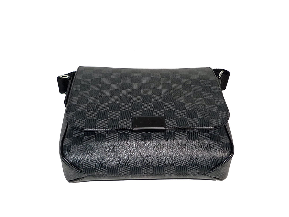 Louis Vuitton N41260 Damier Graphite District PM (FL2133)-30614