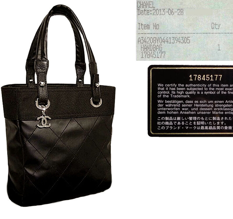 Chanel 17845177 Black ' Paris Biarritz' Small Tote Bag-0