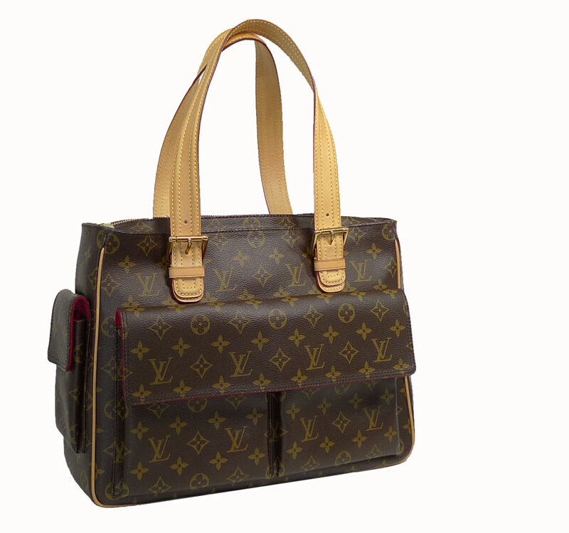 Louis Vuitton M51162 Monogram Canvas Multi-Cite Document Tote-0
