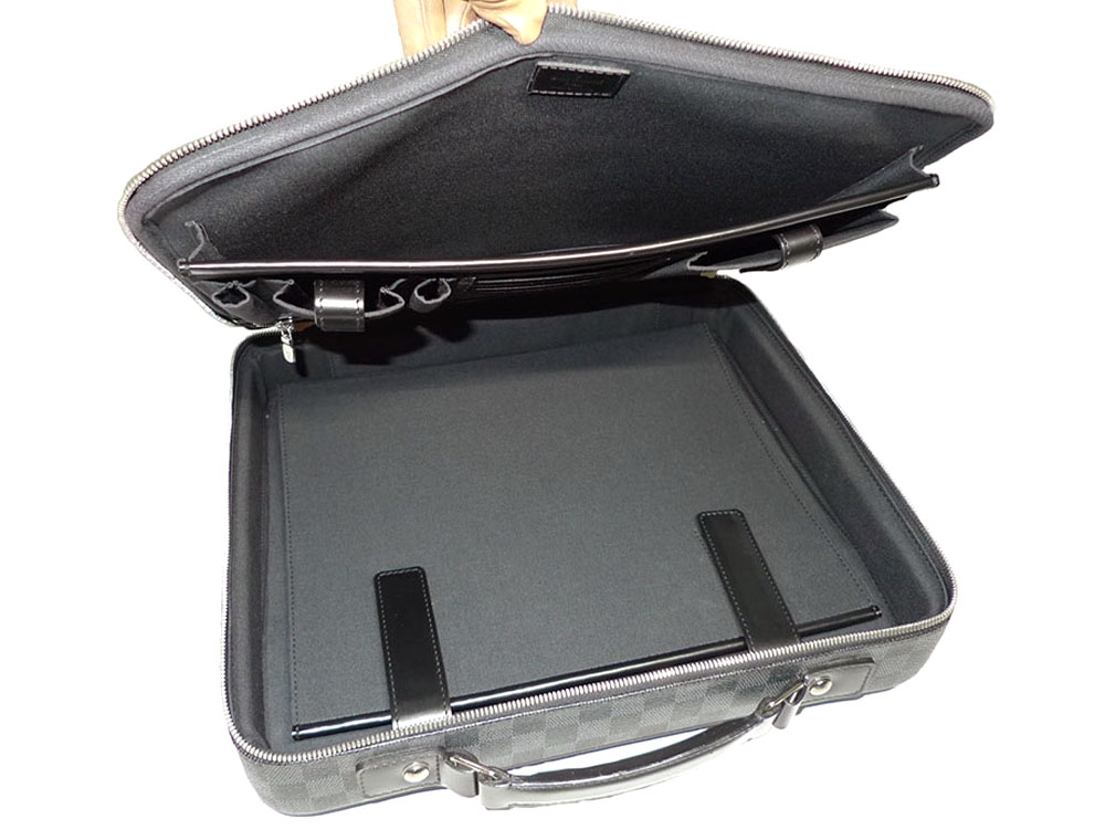 Louis Vuitton N58030 Steeve Damier Graphite Laptop Travel Luggage-30963