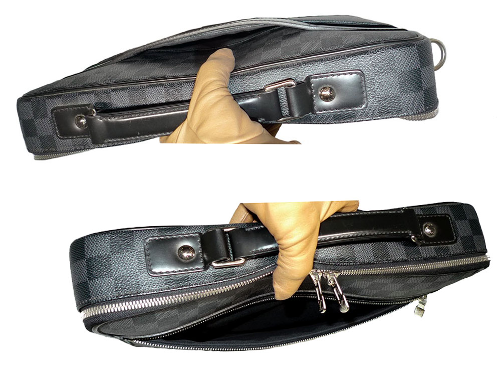Louis Vuitton N58030 Steeve Damier Graphite Laptop Travel Luggage-30965