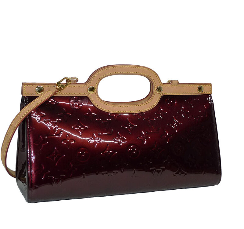 Louis Vuitton M91995 Vernis Amarante Roxbury Drive Tote / Shoulder Bag-0