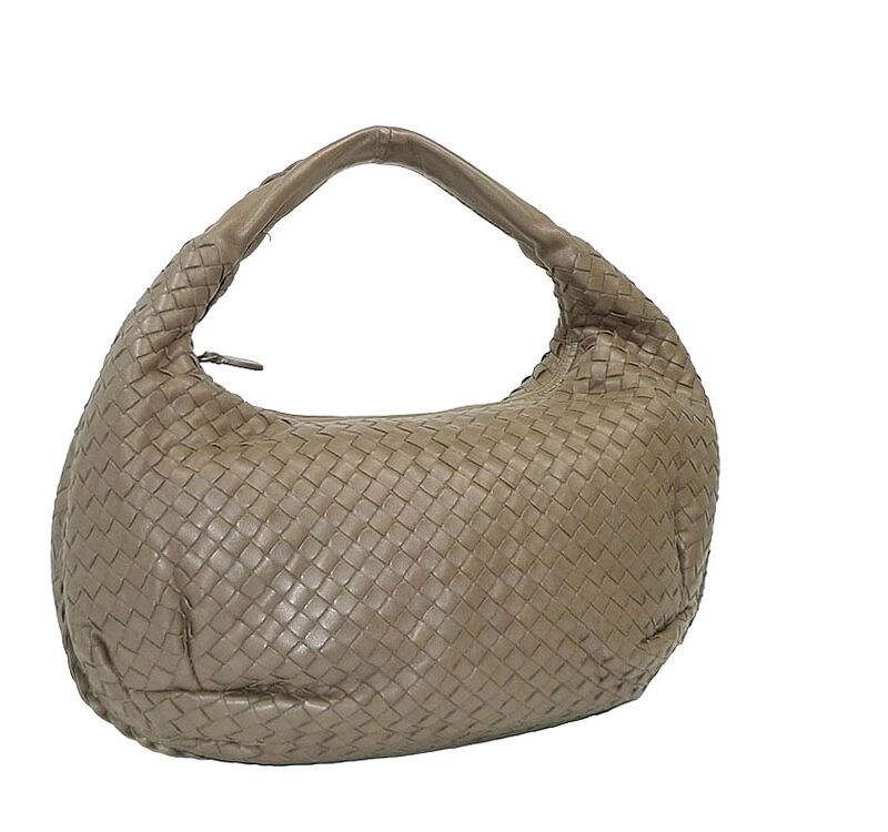 Bottega Veneta Grey Belly Hobo Small Shoulder Bag-0