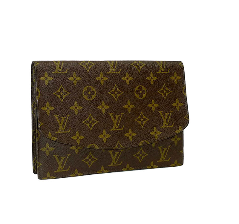 Louis Vuitton M51941 Monogram Vintage Pochette Rabat Ipad Smartphone Clutch-0