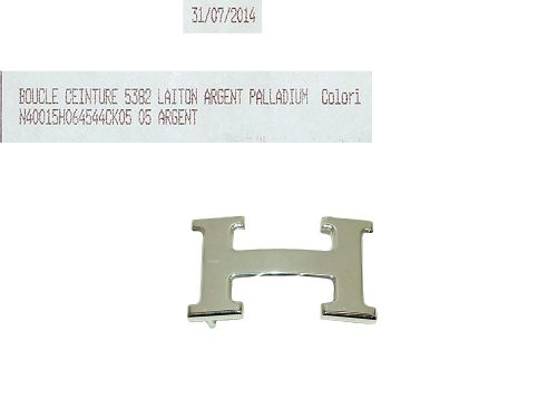 Hermes H Buckle 32mm Silver Hardware With Optional Size of 85/90cm Reversible Leather Belts Separately-0