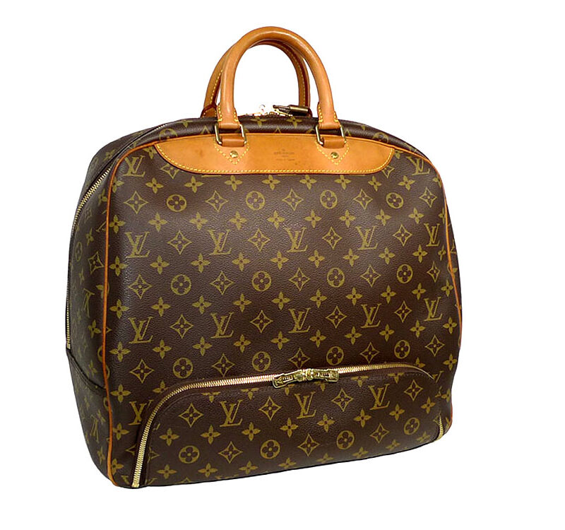 Louis Vuitton M41443 Evasion Monogram Canvas Sports bag with Shoe Compartment Travel Luggage-0