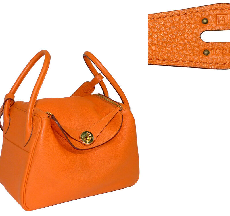 Hermes Lindy 26 Potiro Color M Stamp in Gold Hardware-0