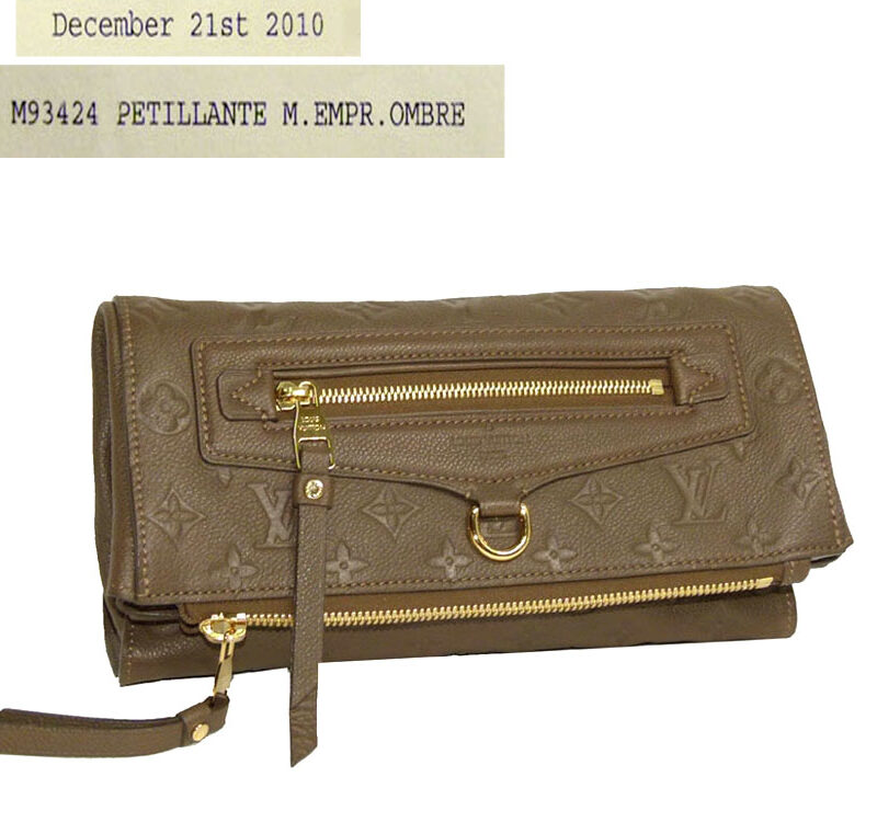 Louis Vuitton M93424 Monogram Empreinte Ombre Petillante Clutch-0