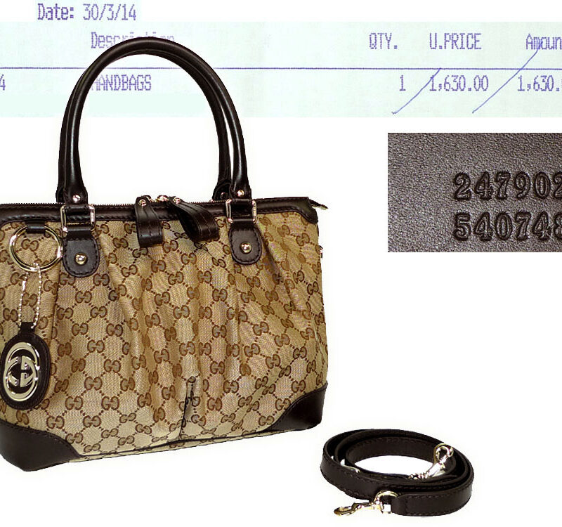 Gucci 247902 GG Canvas Borsa Sukey top Handle bag-0