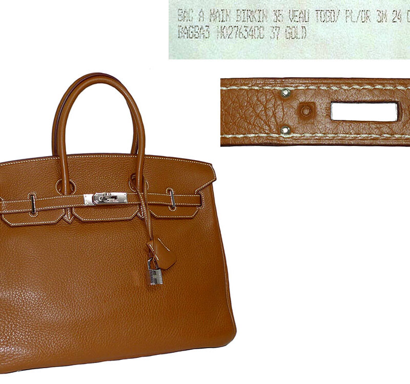 Hermes Birkin 35 Gold Togo Leather O Stamp Palladium Hardware-0