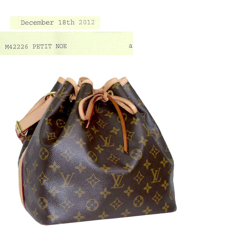Louis Vuitton M40818 Monogram Petit Noe NM (AR4142)-0