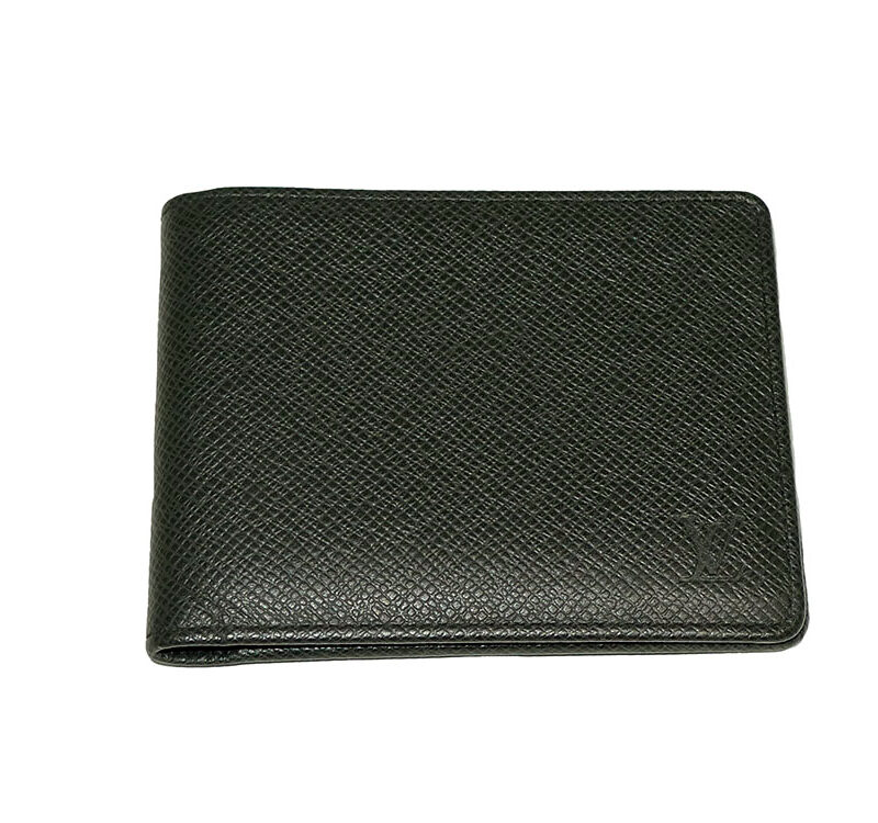 Louis Vuitton M30952 Taiga Leather Ardoise Multiple Wallet-0