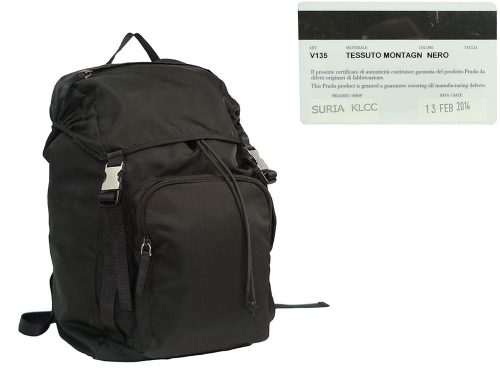 Prada V136 BlackTessuto Montagn Backpack Large-0