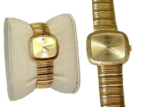 Rolex 4082 S/No: 4075492 Gold Winding 18K Lady Watch-0