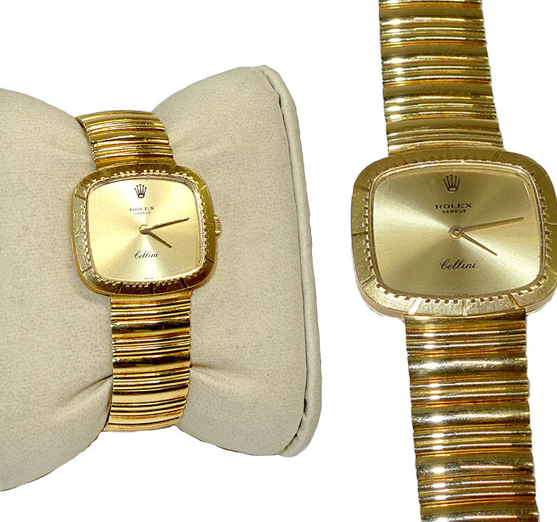 Rolex 4082 S/No: 4075492 Gold Winding 18K Lady Watch-0