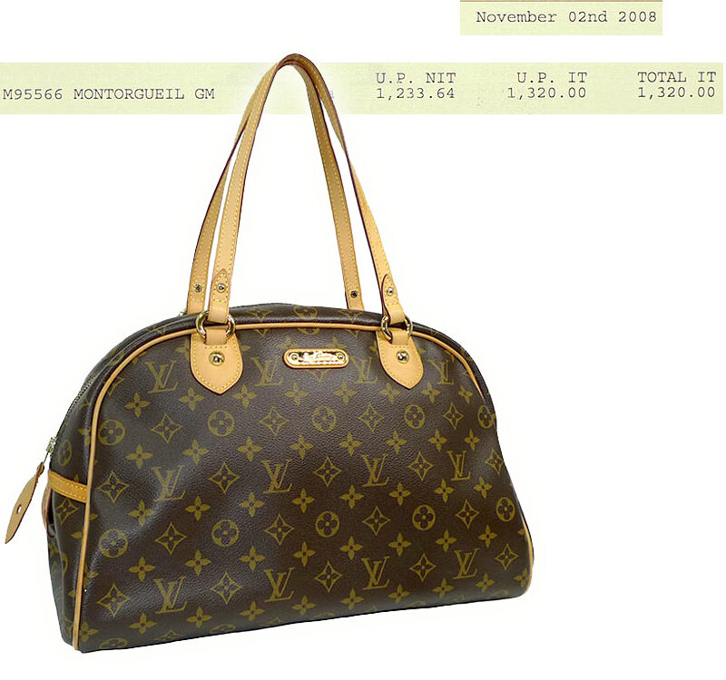 Louis Vuitton M95566 Montorgueil GM (AR1038)-0