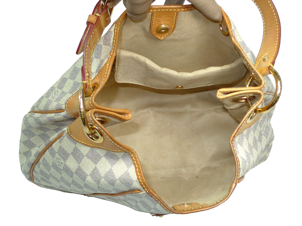 Louis Vuitton N55215 Damier Azur Galliera PM Hobo Bag-33181