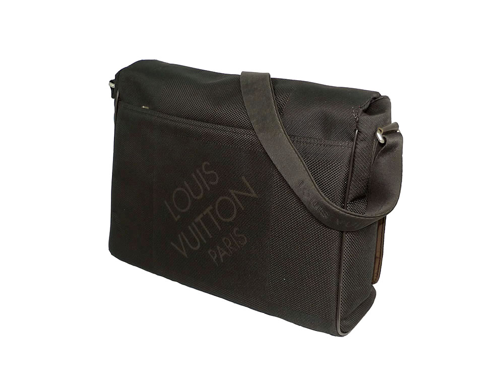 Louis Vuitton Damier Geant M93031 Sable Black Laptop/ Messenger Bag-33468