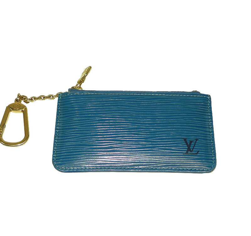 LV Epi Leather Blue (CA0927) Key Pouch / Key Holder-0