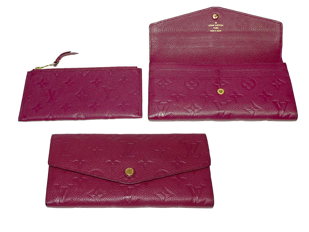 Louis Vuitton M60341 Aurore Monogram Empreinte (CA1132) Curieuse Wallet-0