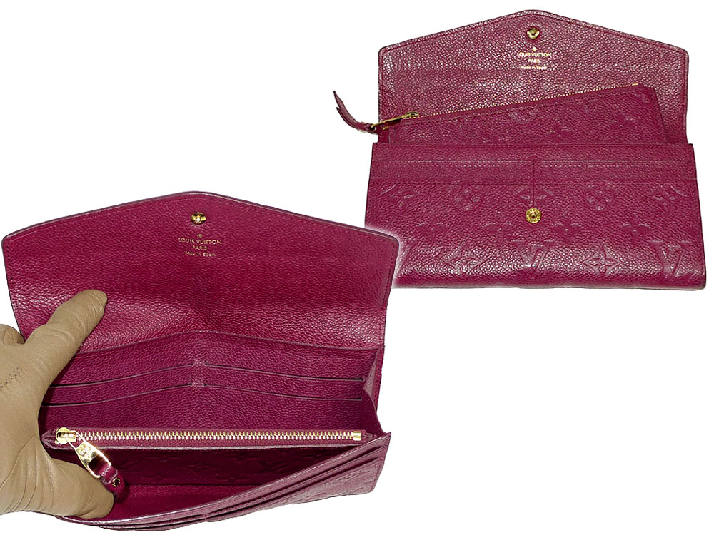 Louis Vuitton M60341 Aurore Monogram Empreinte (CA1132) Curieuse Wallet-33492