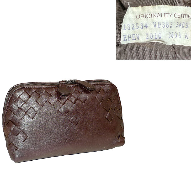 Bottega Veneta 132534 Copper Cosmetic Case -0