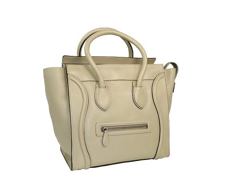Celine 165213 Sand Mini Luggage Document Tote-0