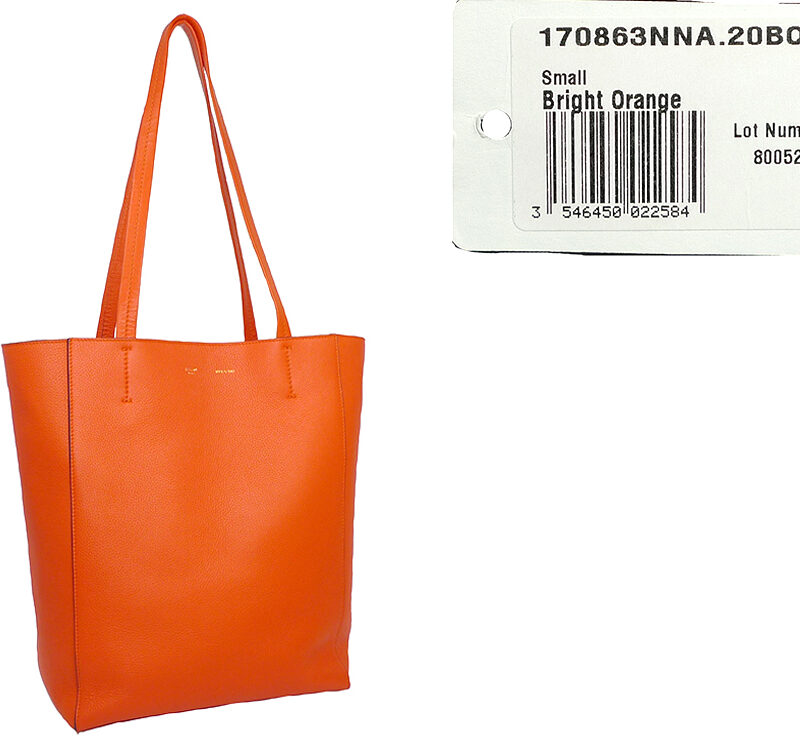 Celine 170863 NNA.20BQ Bright Orange Phantom Cabas Small-0