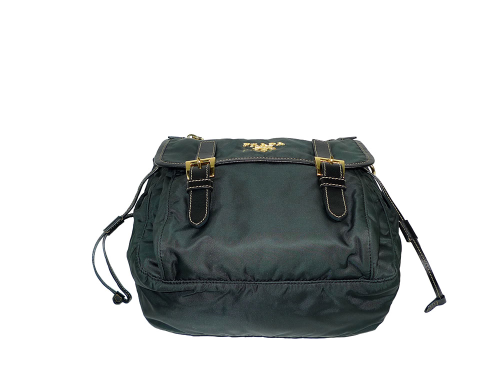 Prada BT0692 Tessuto Saffiano Antracite Messenger Bag-33636
