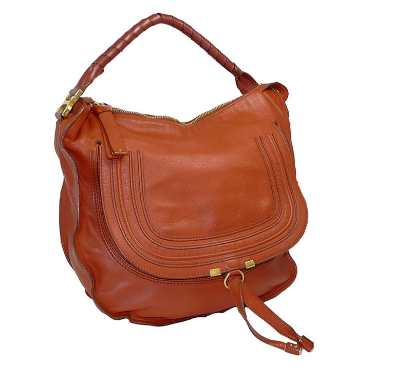 Chloe Wisky Red Marcie Hobo Large -0