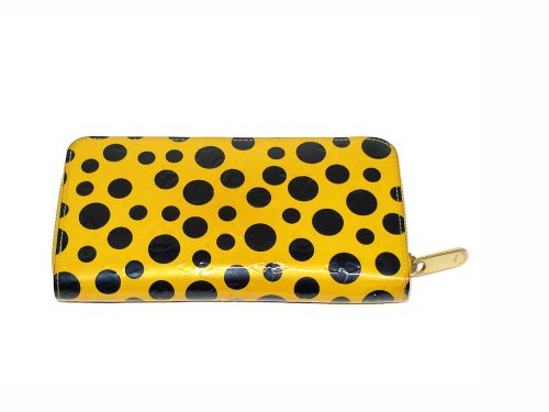 Louis Vuitton Dots Infinity M91571 Vernis Yayoi Kusama Zippy Long Wallet-0