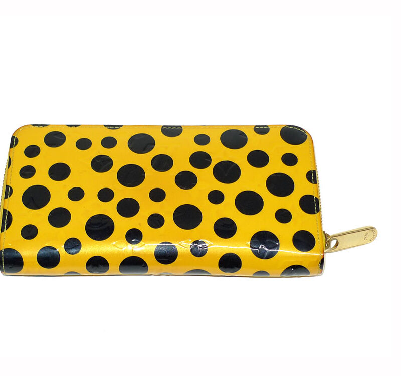 Louis Vuitton Dots Infinity M91571 Vernis Yayoi Kusama Zippy Long Wallet-0