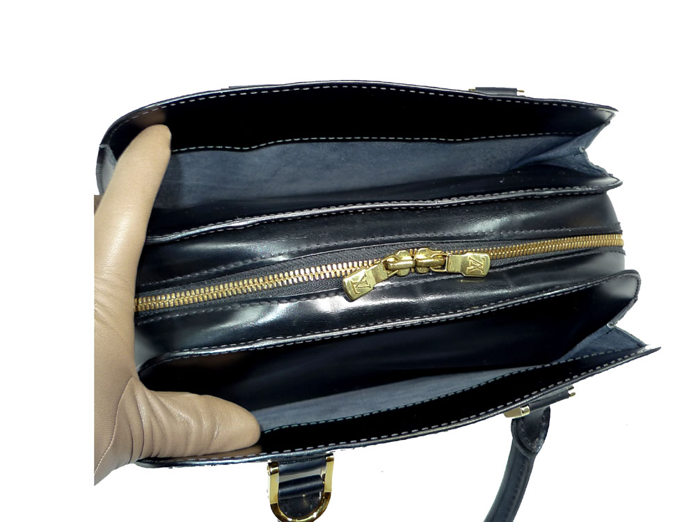 Louis Vuitton M52052D Epi Black Leather Pont-Neuf Tote Bag-33832