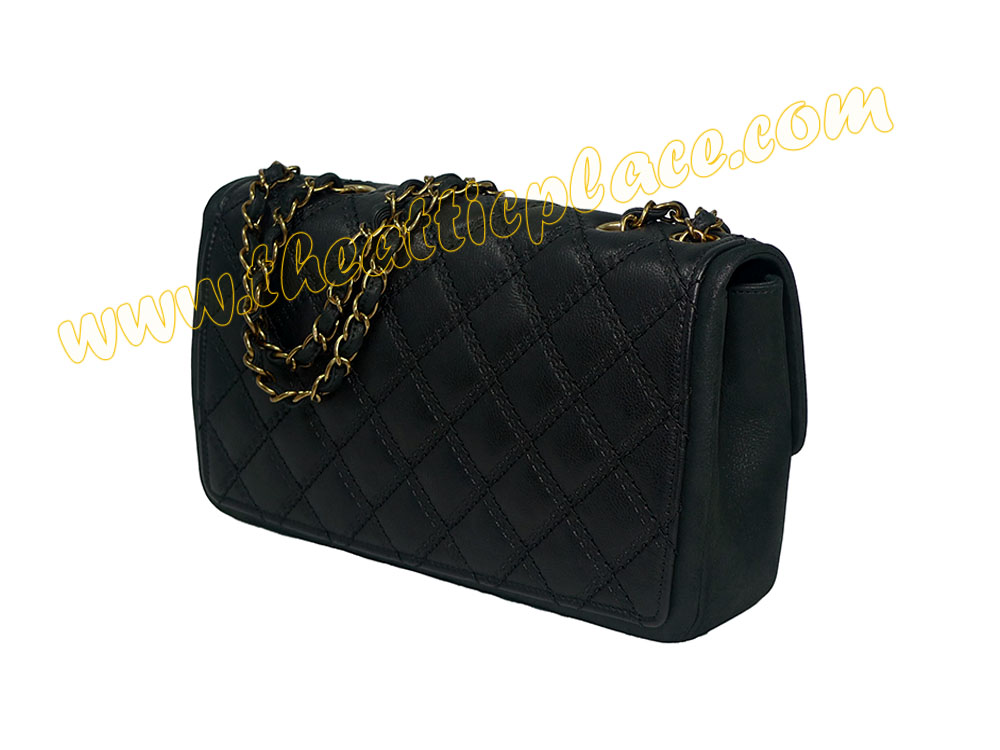 Chanel A92367Y Black 19888461 Caviar Distressed Flap MGHW-34968