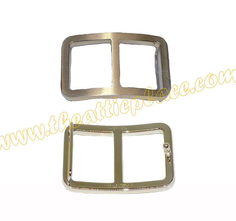 Hermes 32mm Permabrass Unisex Domino Buckle with Optional 80cm, 85cm ,90cm and 95cm reversible Belt Size -0