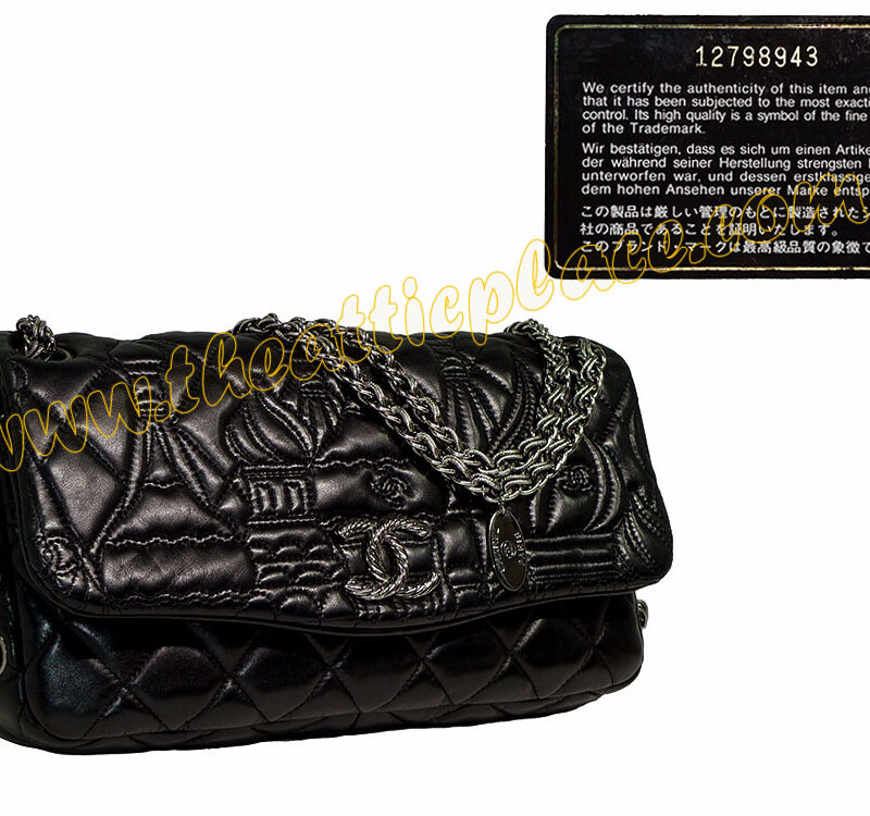 Chanel 12798943 Black Lambskin Macau Limited Collection-0
