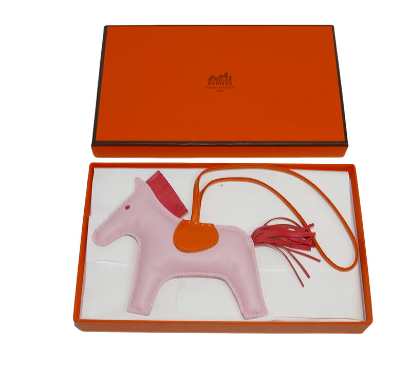 Hermes Rodeo MM Rose Sakura/ Bougainvill/Orange-0