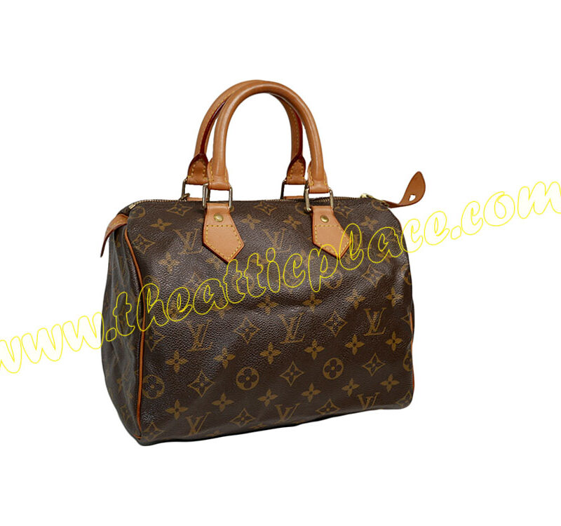Louis Vuitton Monogram Speedy 25 (SP0075) Tote Bag-0